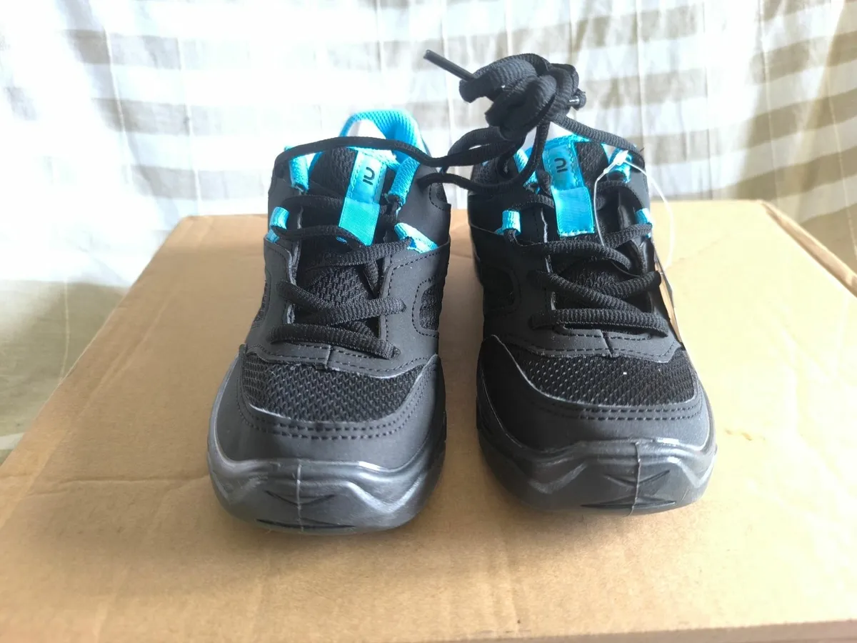 NEW, Children's lace-up hiking boots - NH100 Bla - Image 3