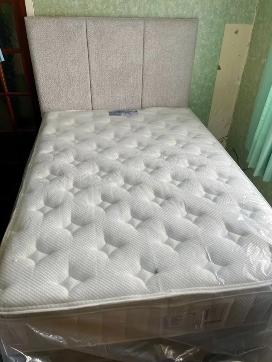 NEW King Koil mattress and Lee headboard - Image 1
