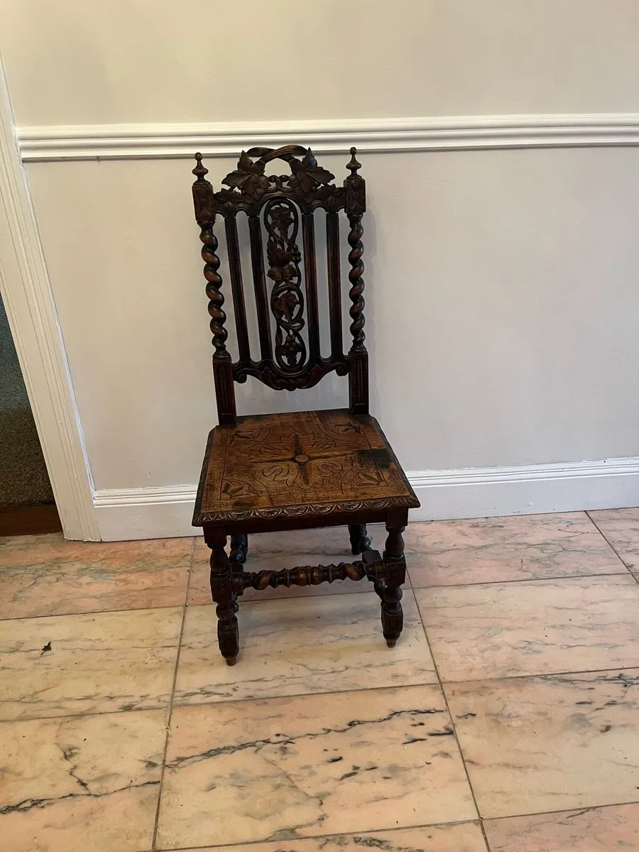 Oak chair