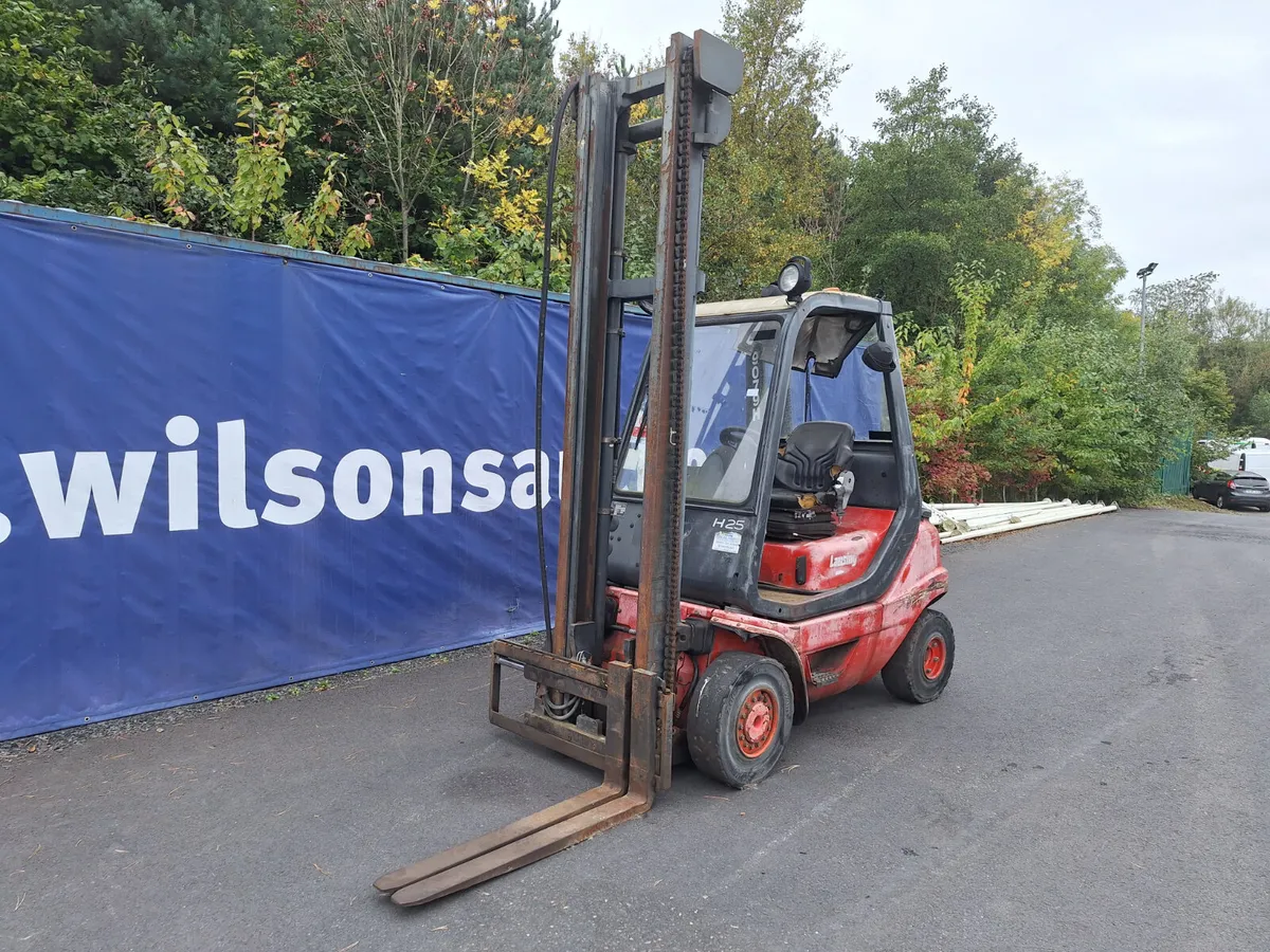 Linde H25 Forklift For Auction - Image 1