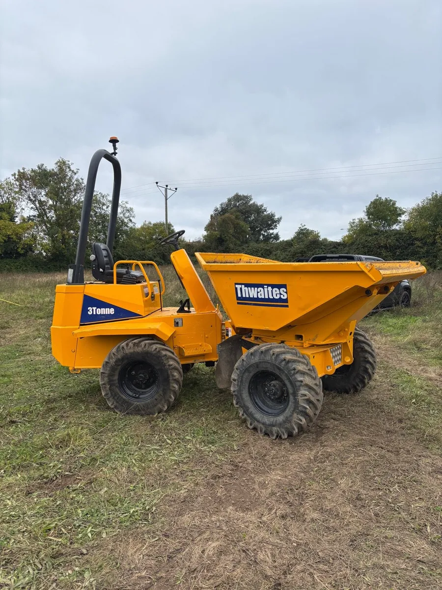 Thwaites 3 ton dumper - Image 2