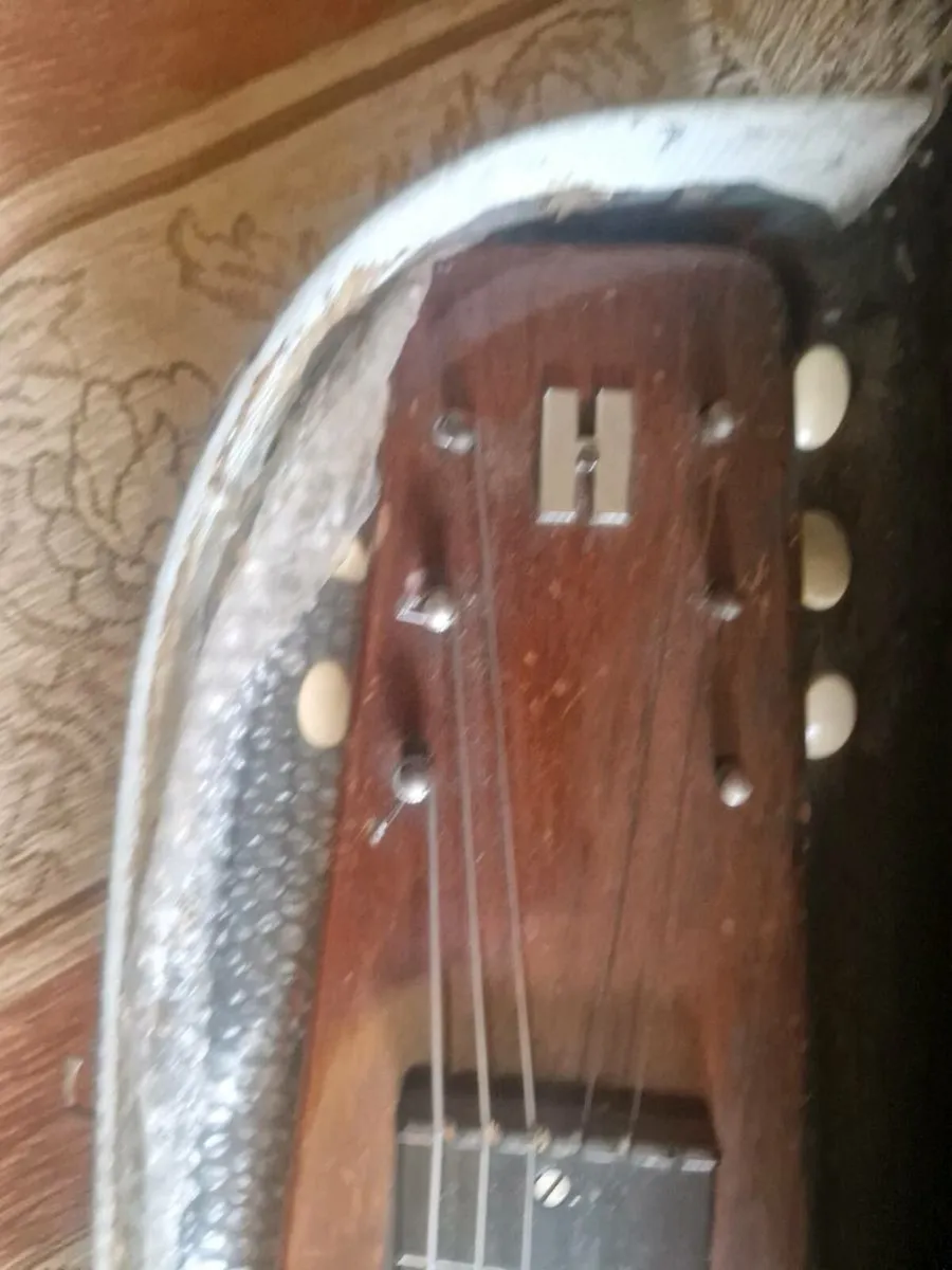 Vintage steel guitar - Image 3