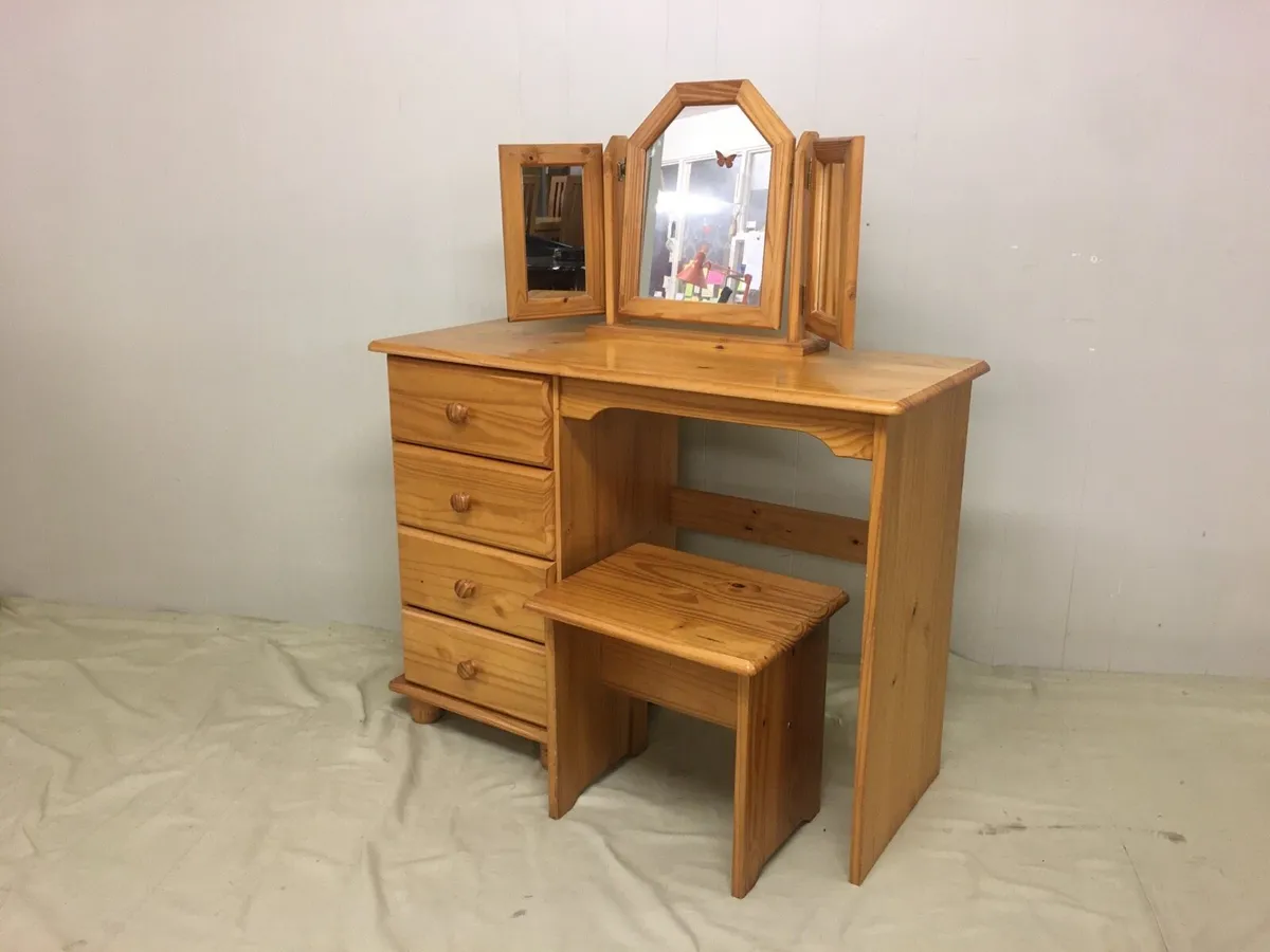 Dressing Table & Stool - Image 2