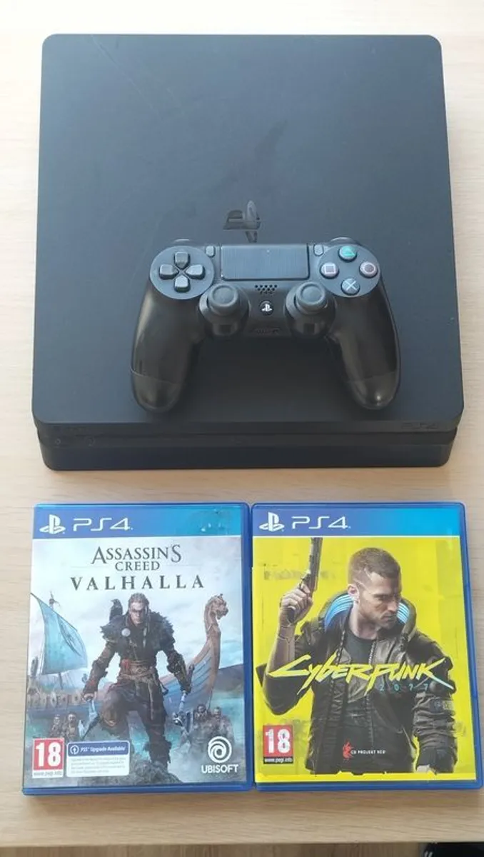 Playstation 4 (PS4) Slim 500GB Games Console - Image 1