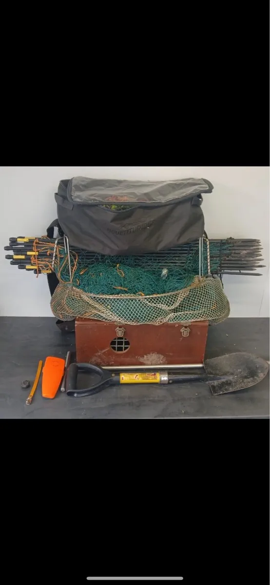 Ferret finder & nets for sale