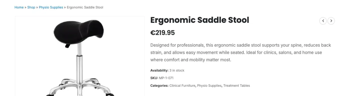 Saddle Chair - Image 4