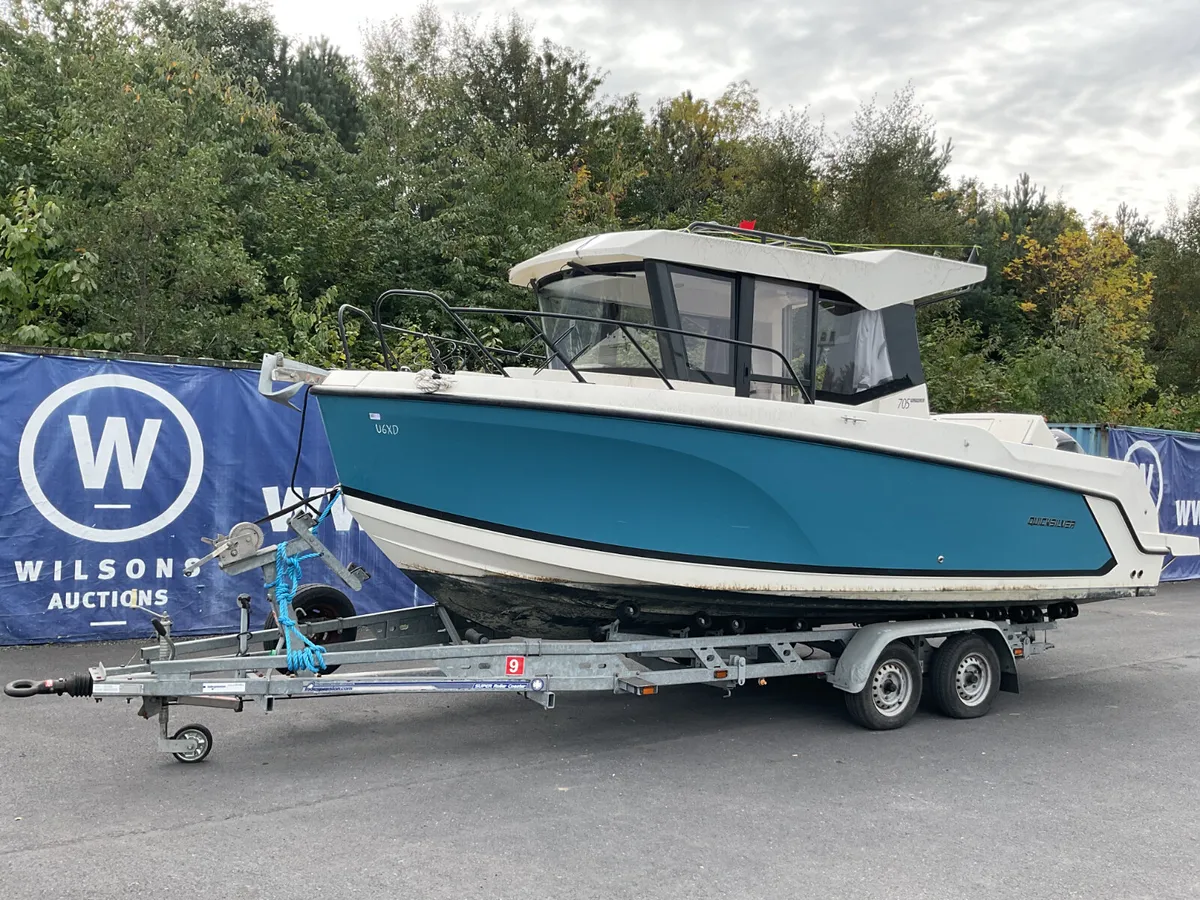 2023 Quicksilver 705 Fishing Boat For Auction - Image 1
