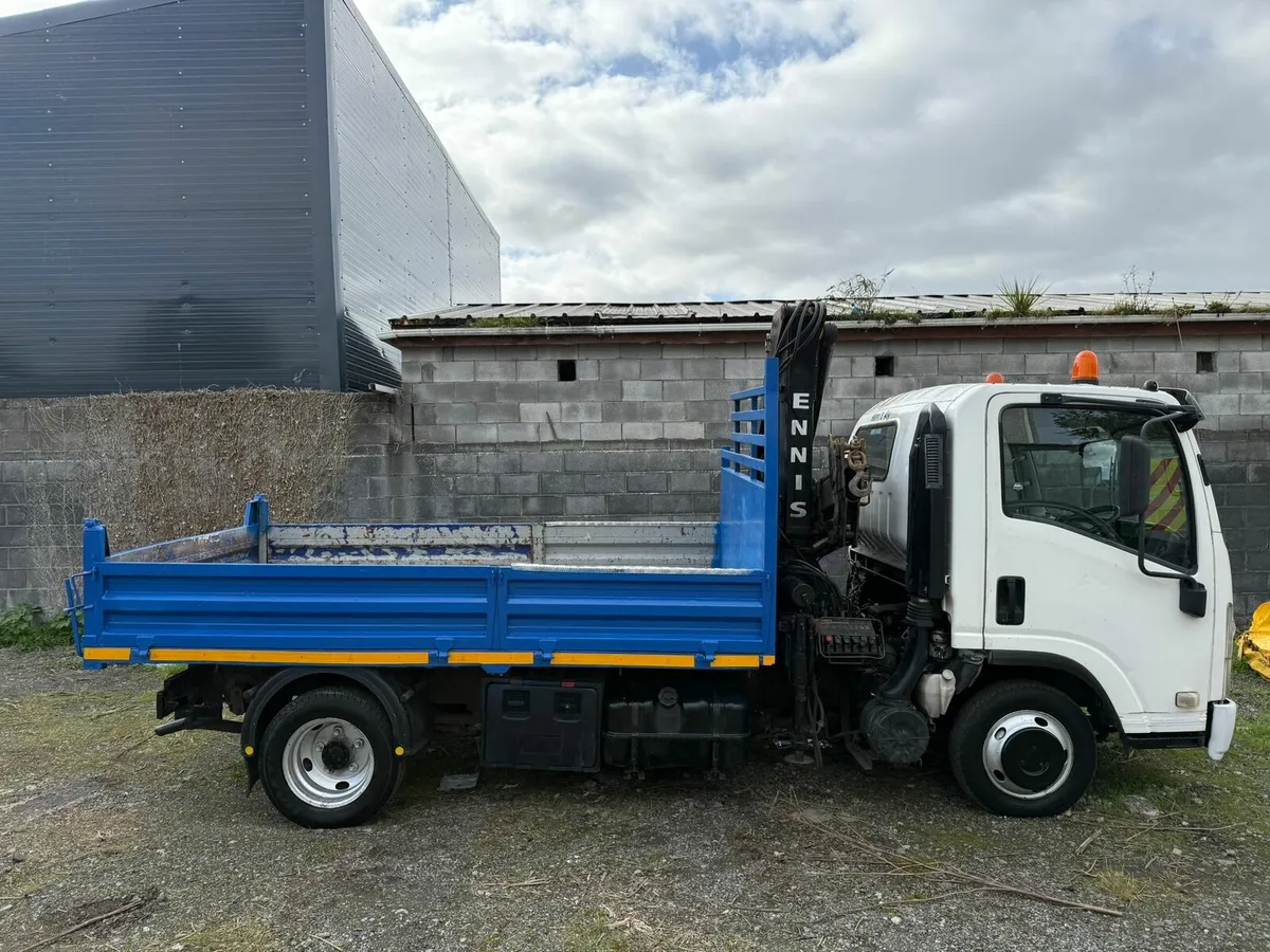 Isuzu NNR Tipper & Crane - Image 3