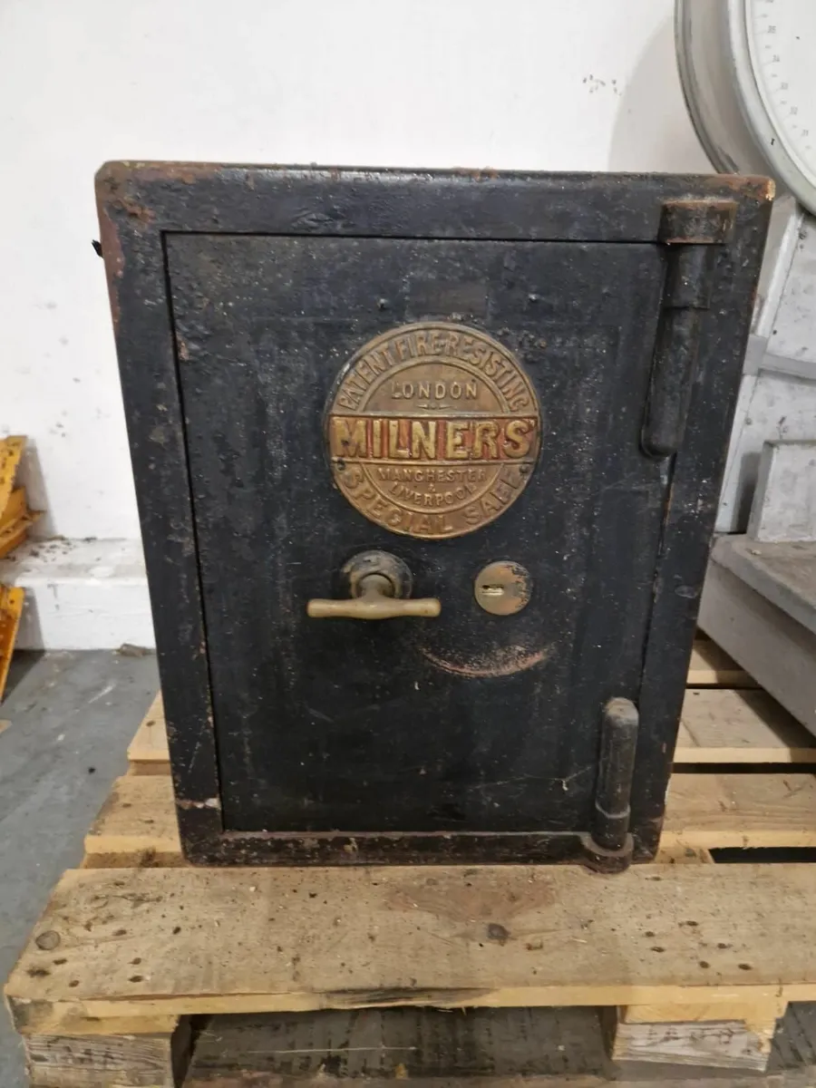 Antique Milners Fire-Resisting Safe - Image 1