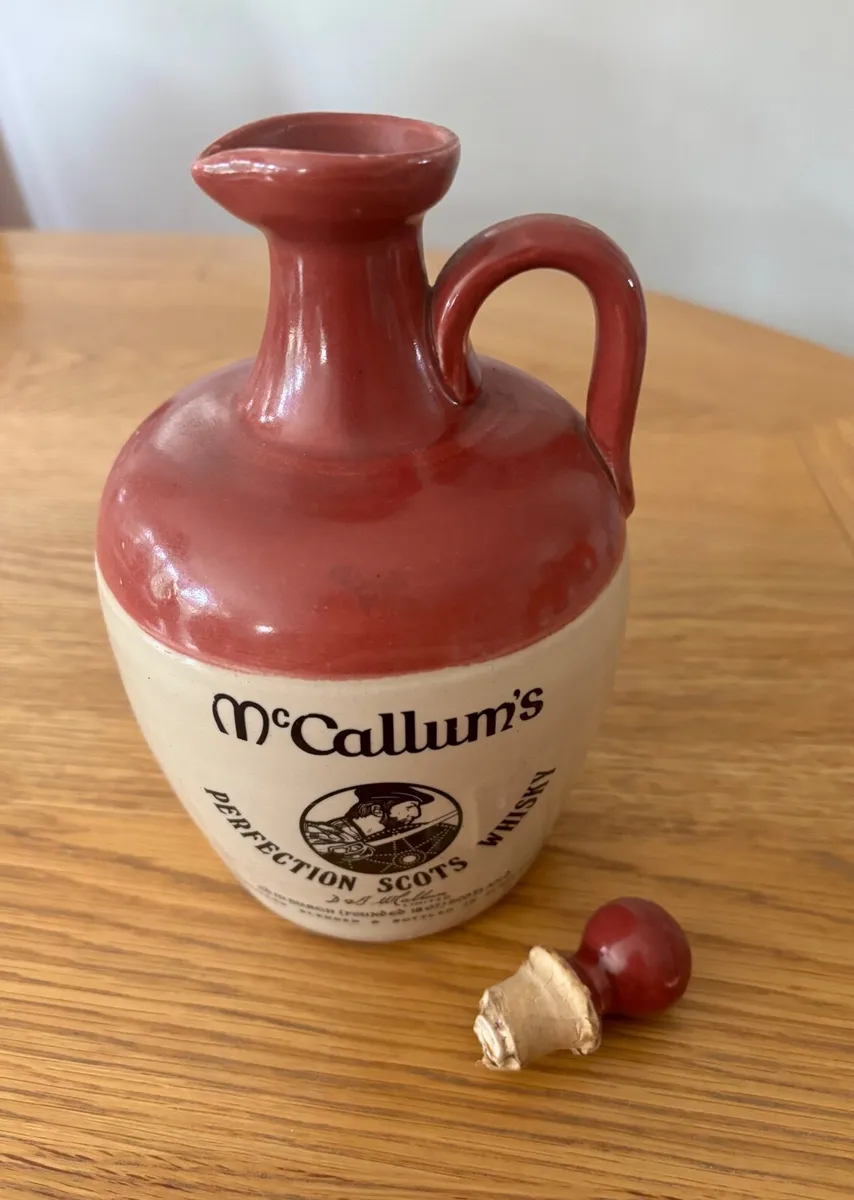Vintage ceramic whiskey jug - Image 2