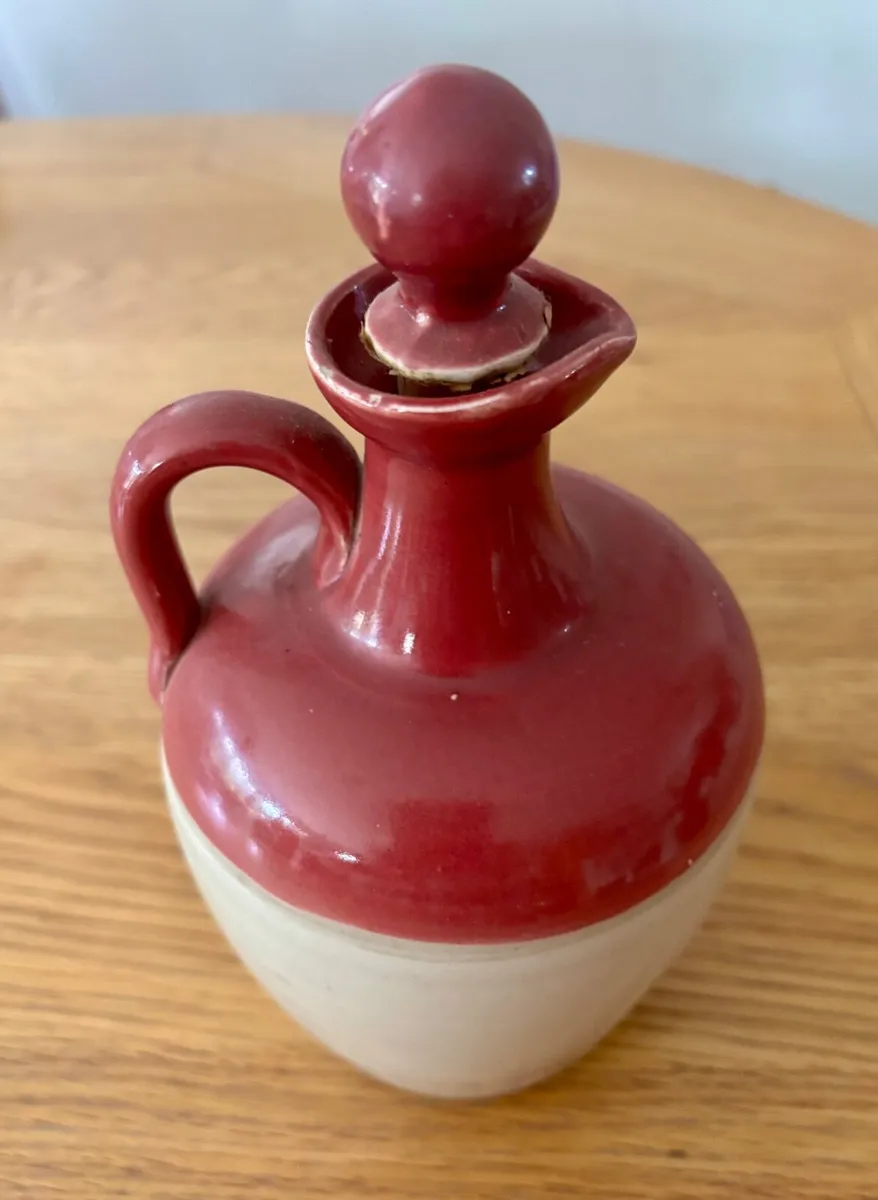 Vintage ceramic whiskey jug - Image 3