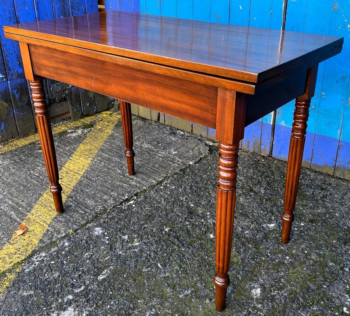 Vintage Turnover Tea Table - Image 2