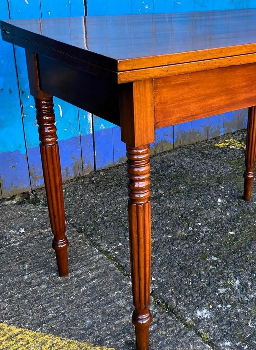 Vintage Turnover Tea Table - Image 3