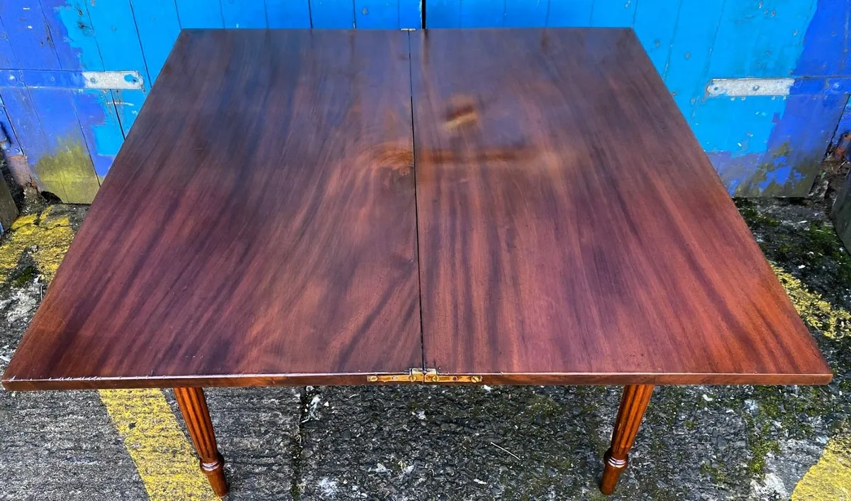 Vintage Turnover Tea Table - Image 4