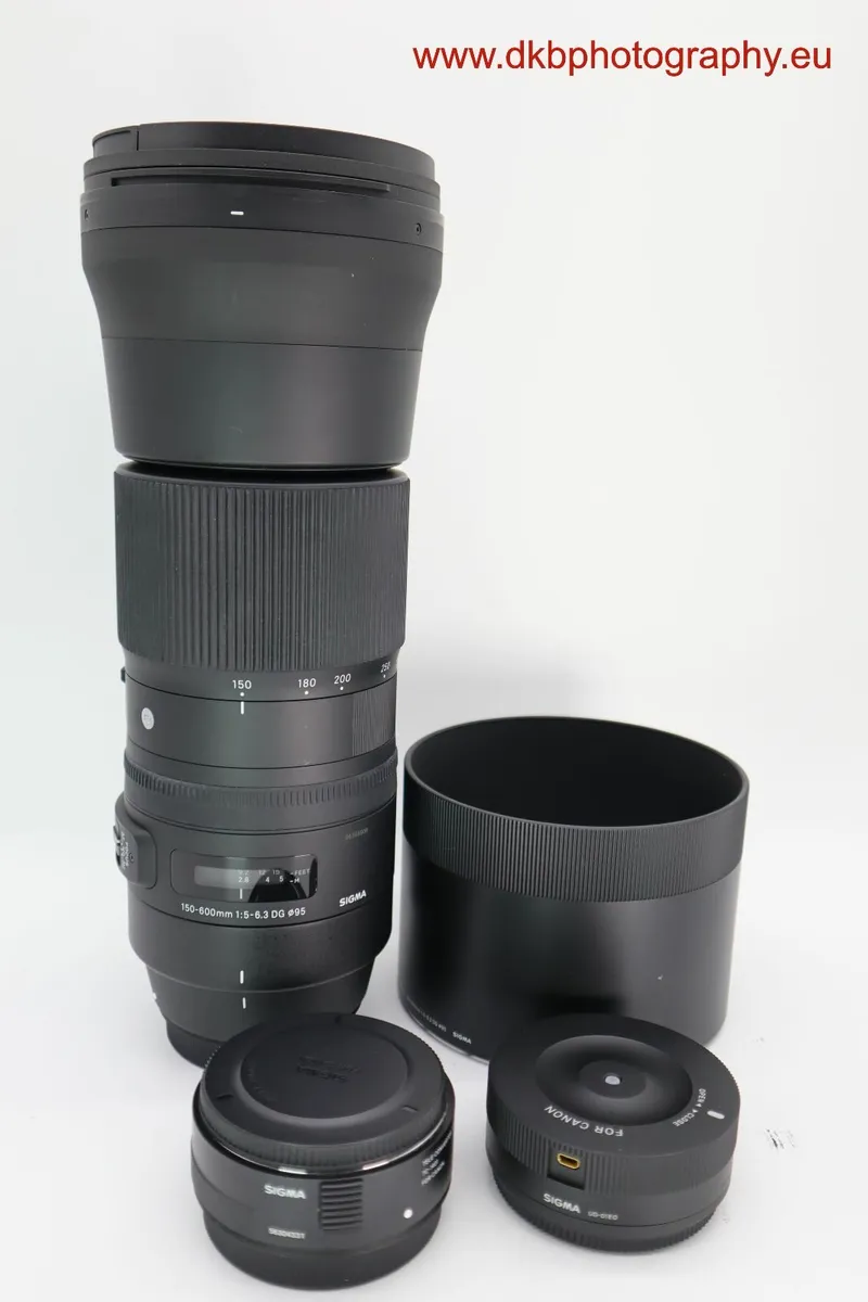 SIGMA 150-600mm DG OS HSM Lens & 1.4x TELECONVERTE - Image 2