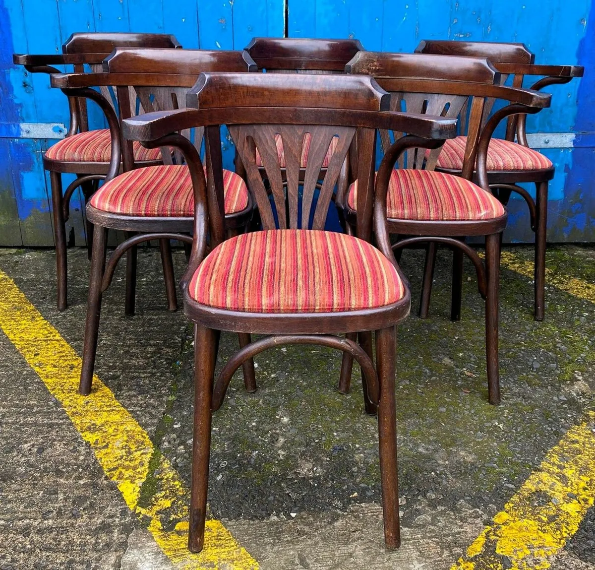 BATCH OF BENTWOOD CHAIRS - Image 1