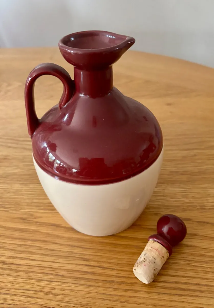 Vintage ceramic whiskey jug - Image 3
