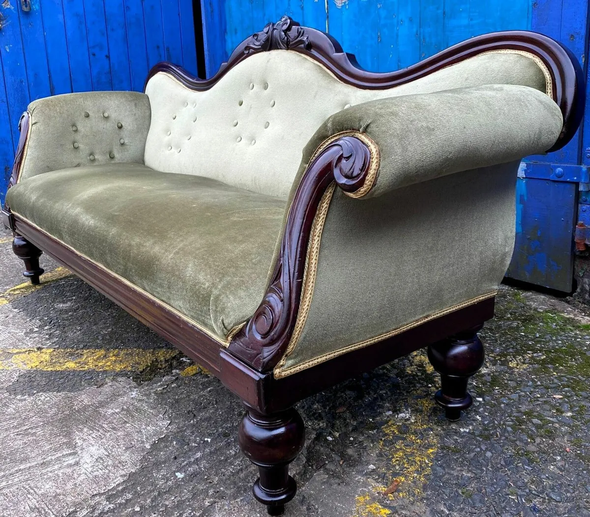 ANTIQUE DOUBLE END SOFA - Image 2