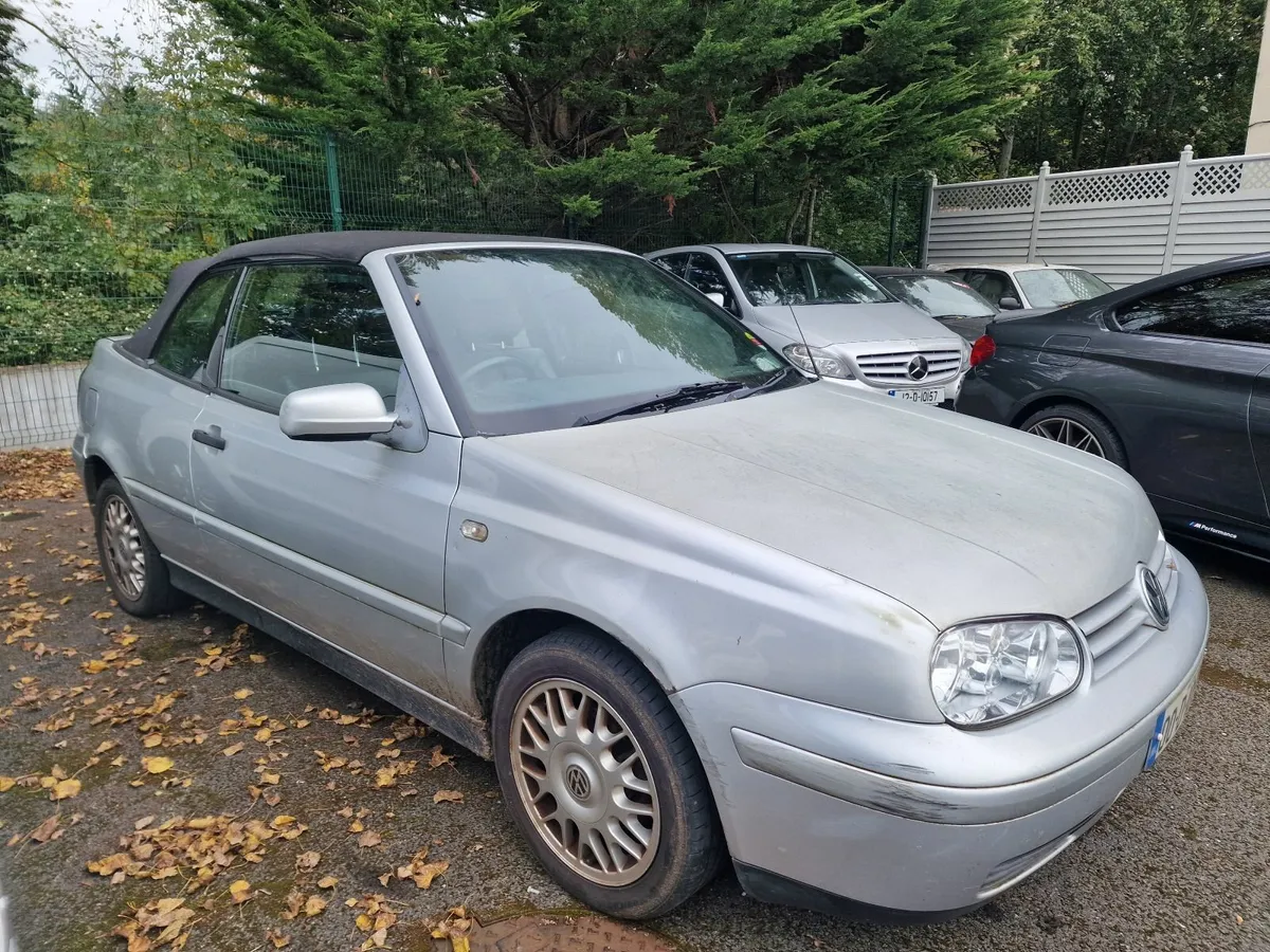 2000 Volkswagen Golf Cabriolet Leather TAX / NCT - Image 3