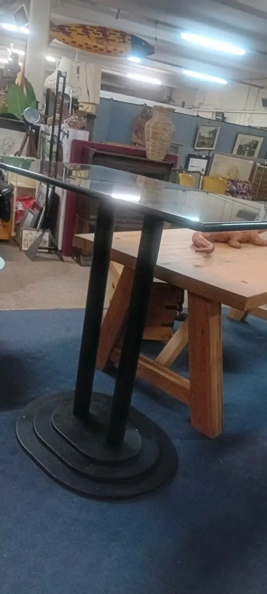 Heavy Granite Top Pub Table - Image 4