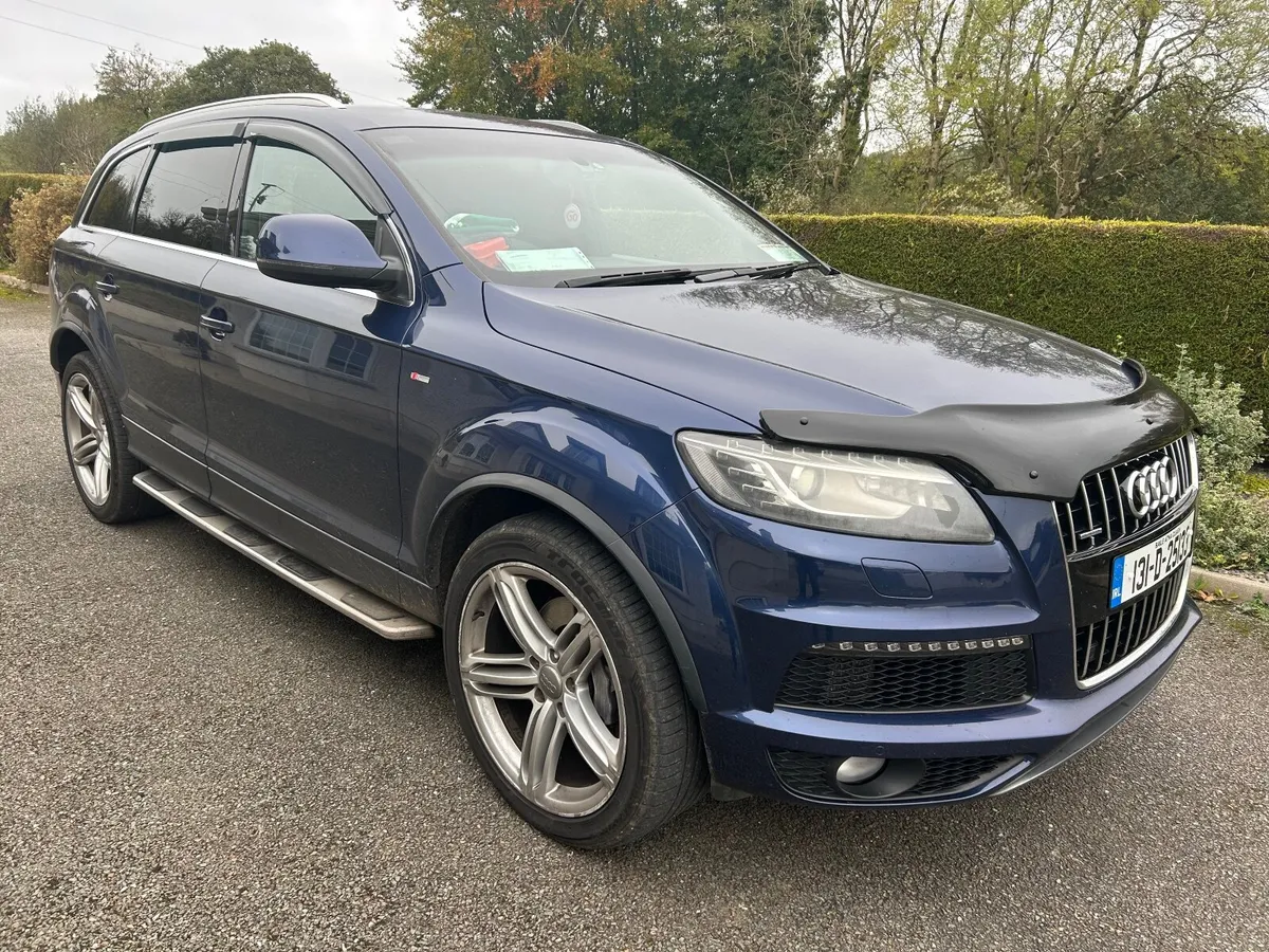 2013 Audi Q7 auto sline Quattro Nct Oct 2026 - Image 1