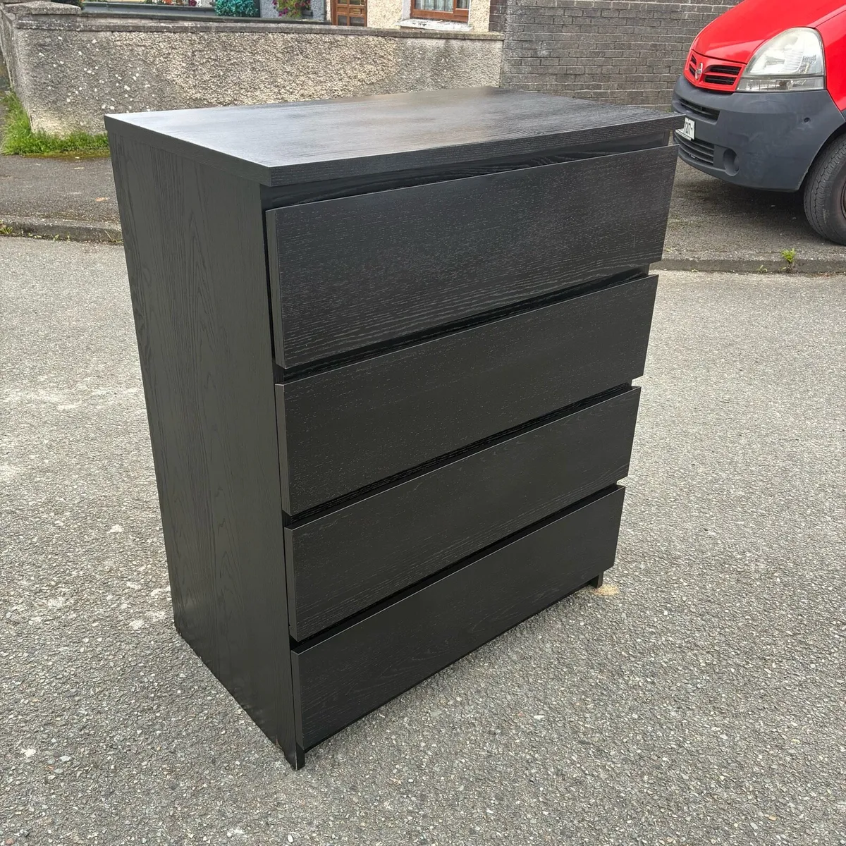 Malm Chest of 4 deep drawers - Image 2