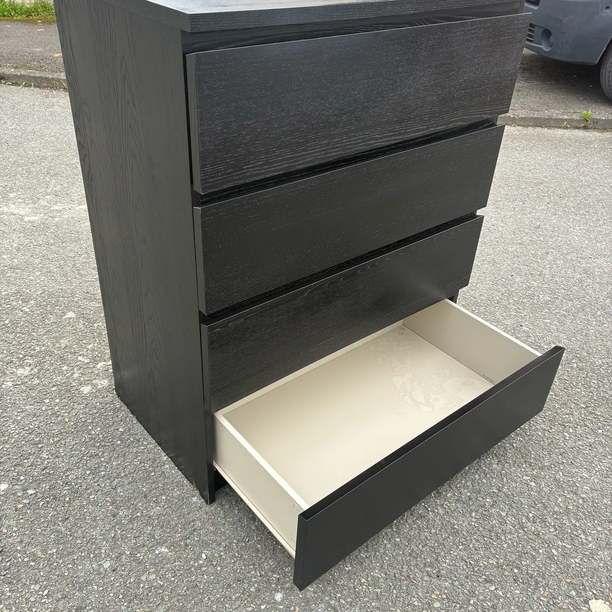 Malm Chest of 4 deep drawers - Image 4