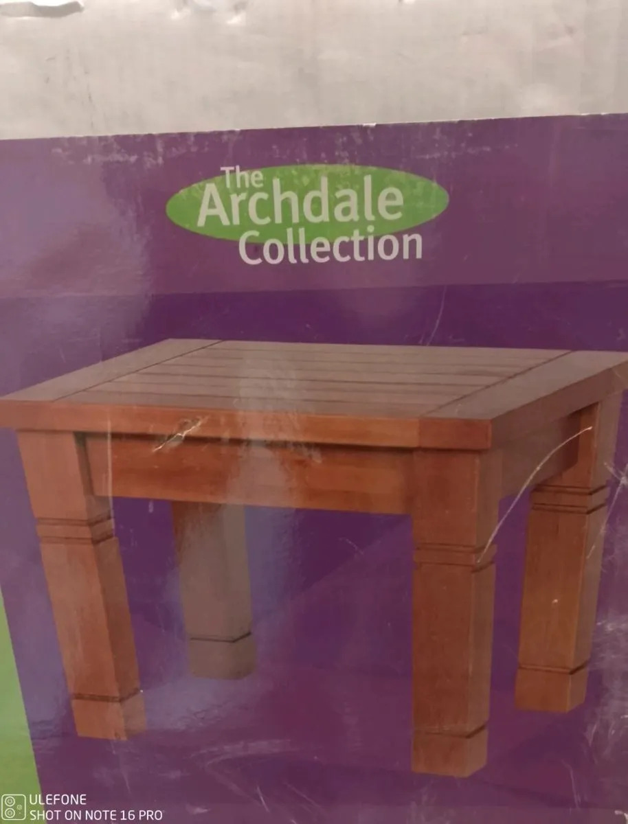 Lamp side Table and Coffee table - Image 1
