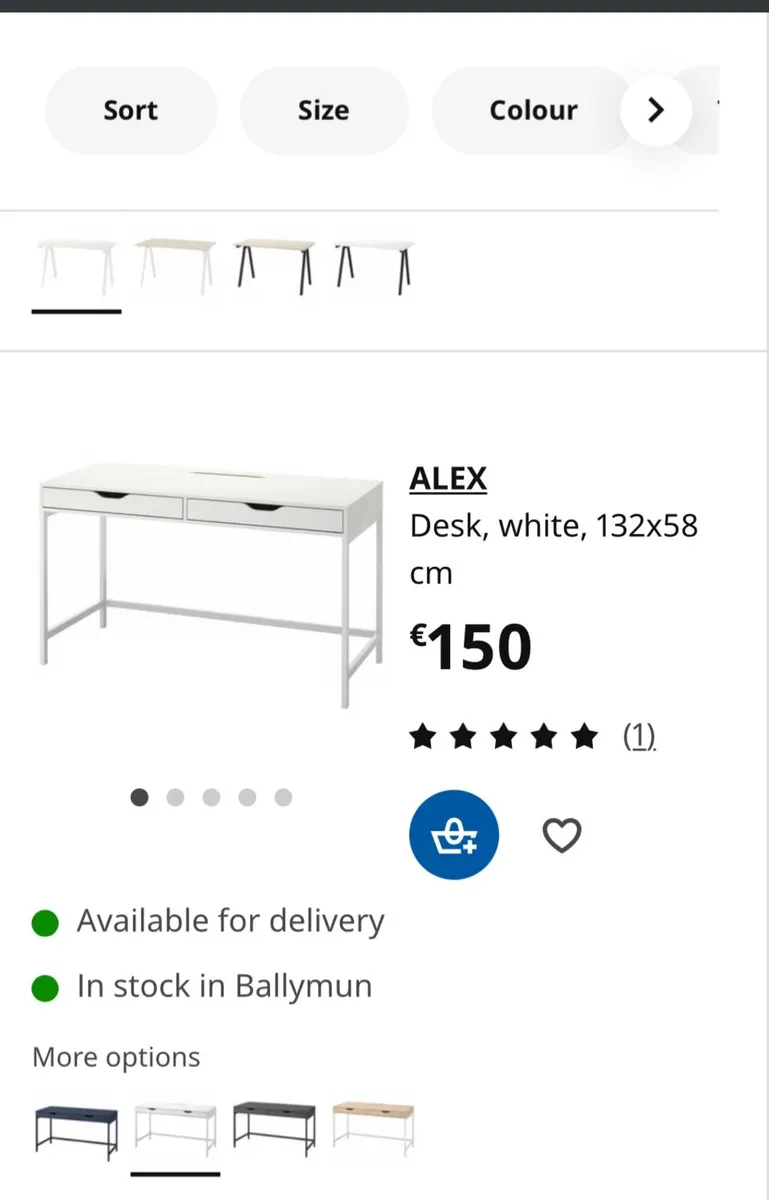 Ikea desk - Image 1