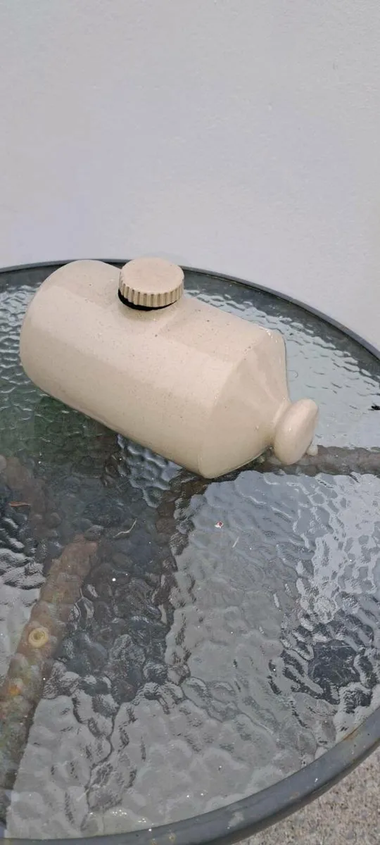 Old hot water bottle