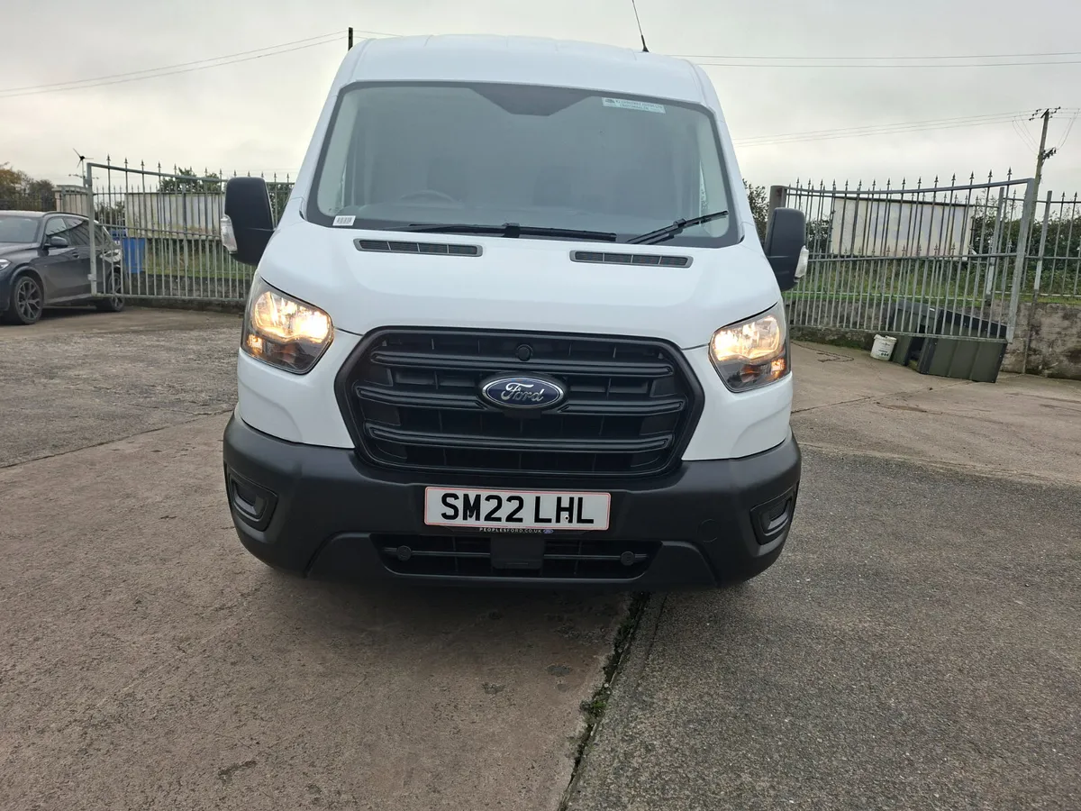 OUTSTANDING 2022 TRANSIT 350 LWB SEMI HIGH ROOF - Image 2