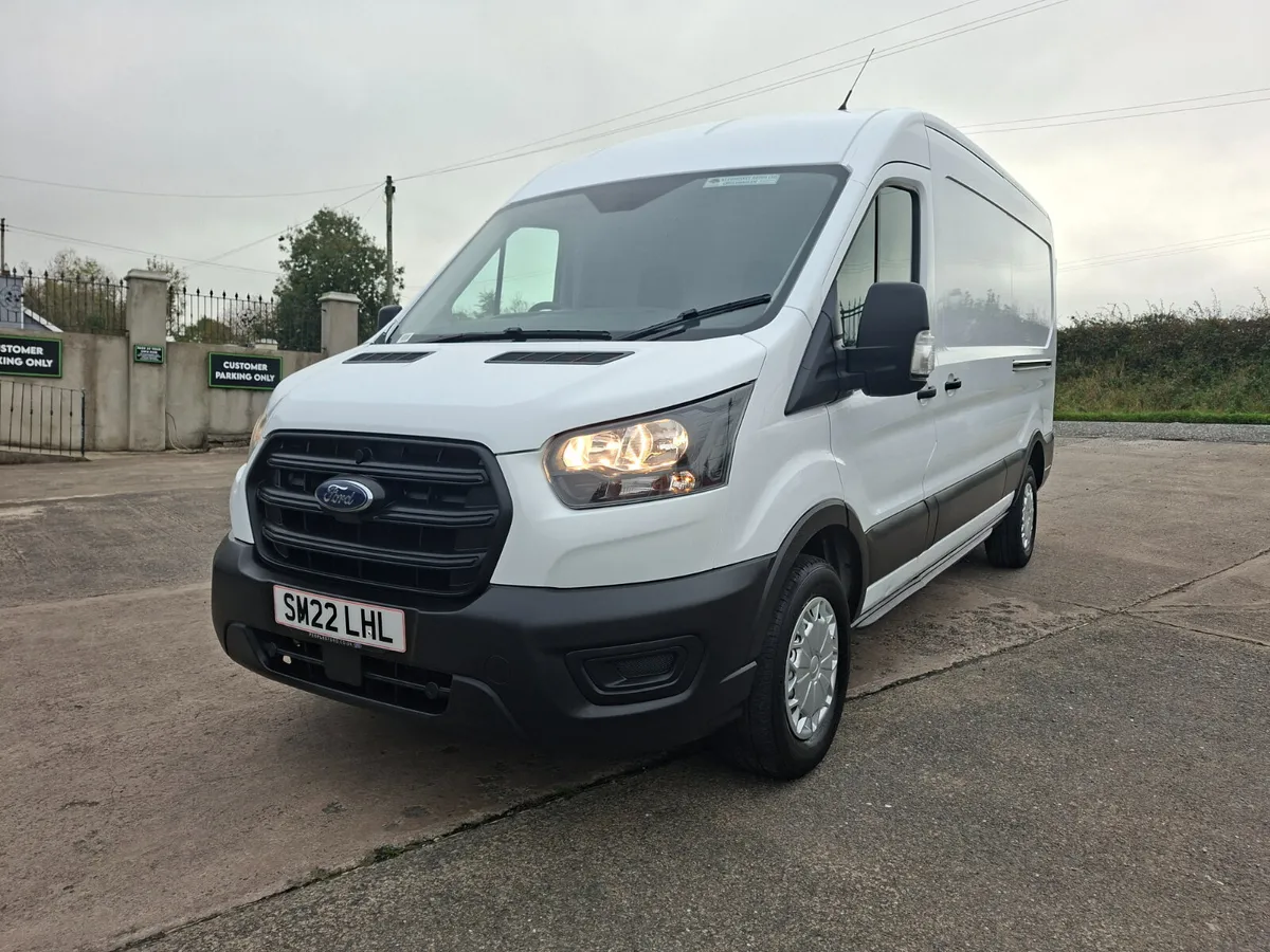 OUTSTANDING 2022 TRANSIT 350 LWB SEMI HIGH ROOF - Image 3