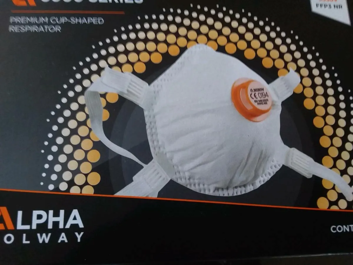 3000 series   3030V  FFP3 NR    ALPHA  MASKS - Image 1