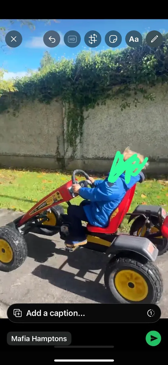 Berg gokart double seat. Collection only - Image 2
