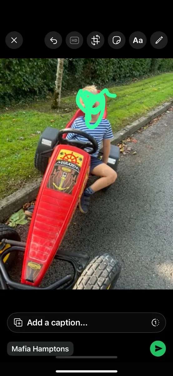 Berg gokart double seat. Collection only - Image 3