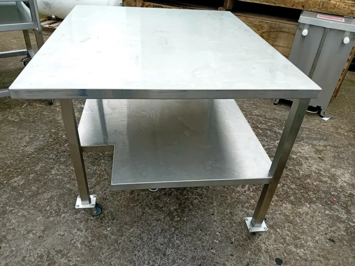Stainless Trolleys & tables - Image 1