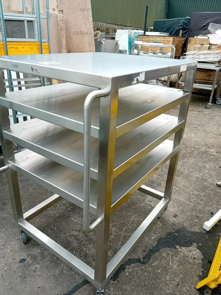 Stainless Trolleys & tables - Image 1