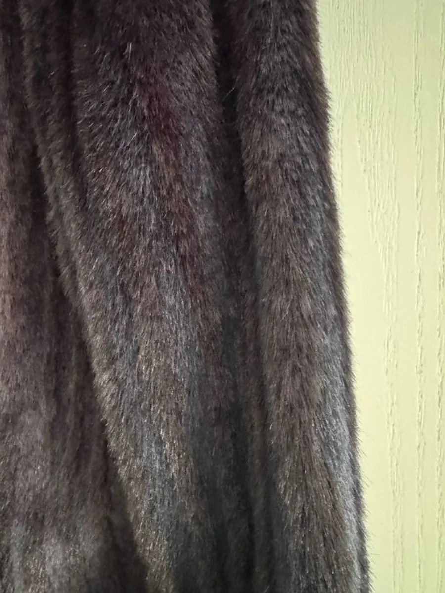Faux Fur Coat - Image 2