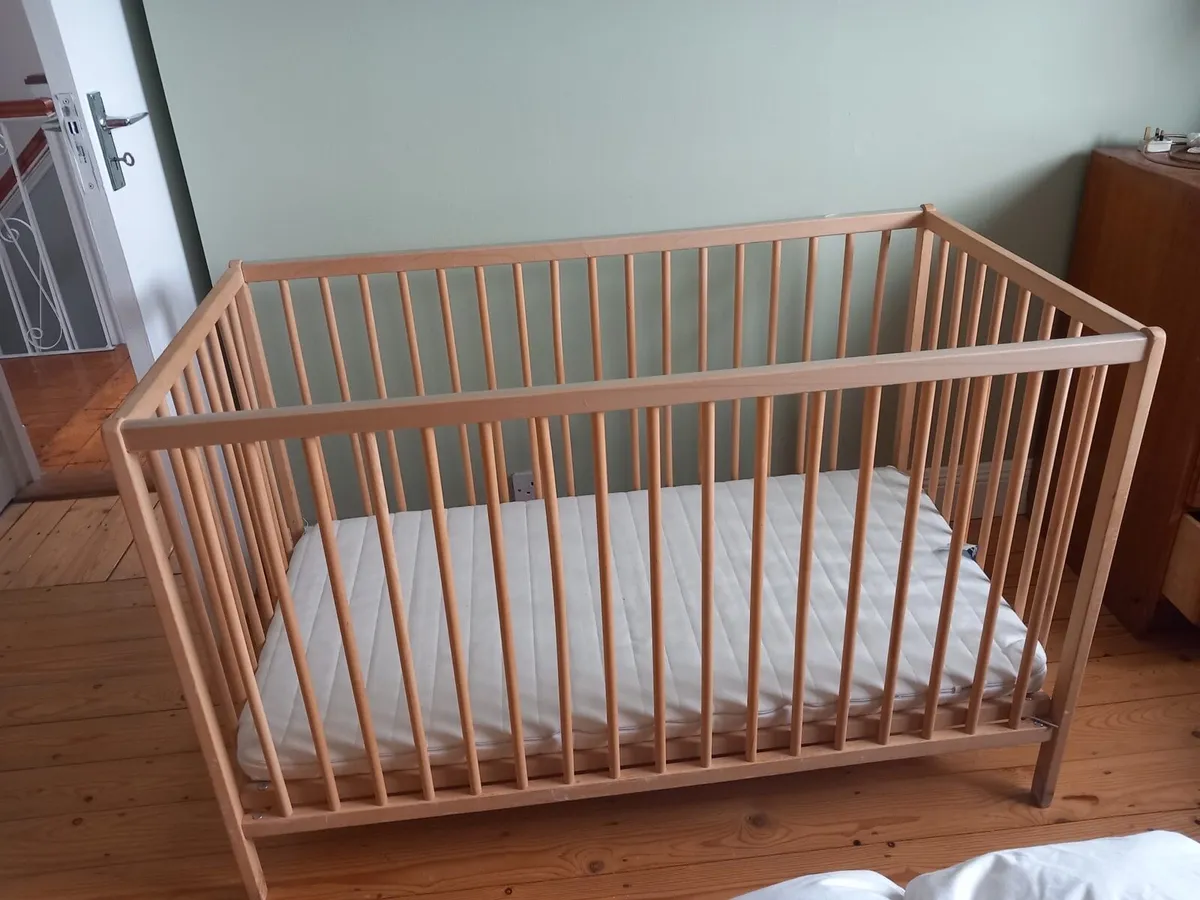 Cot & mattress - Image 1