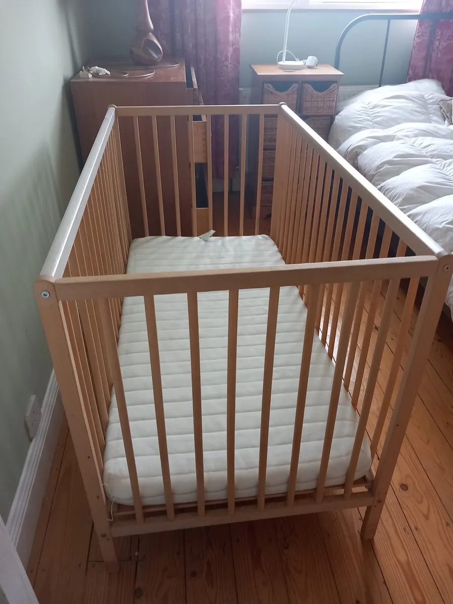 Cot & mattress - Image 2