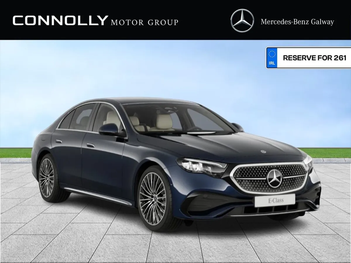 Mercedes-Benz E-Class E 300De AMG Line  multispok - Image 1