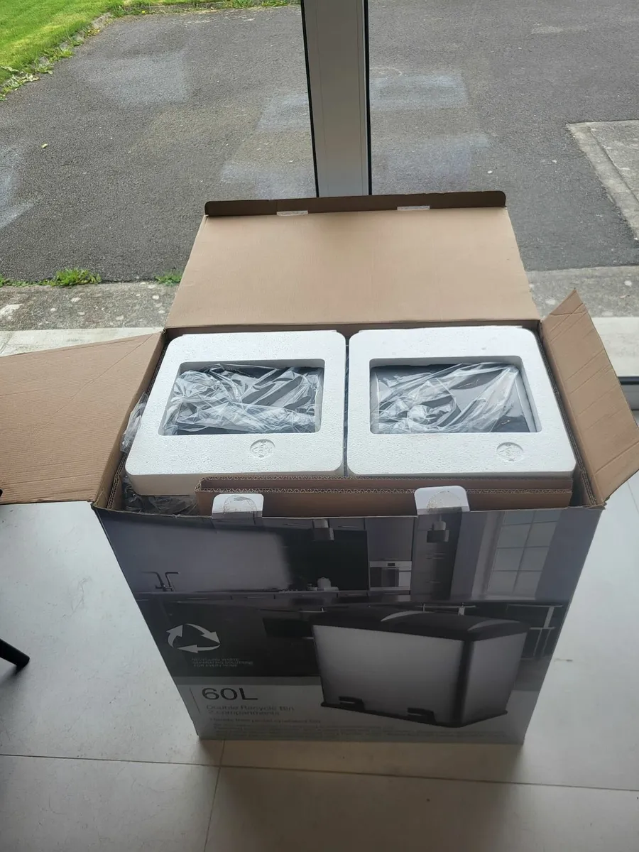 60L double recycle bin - Image 2