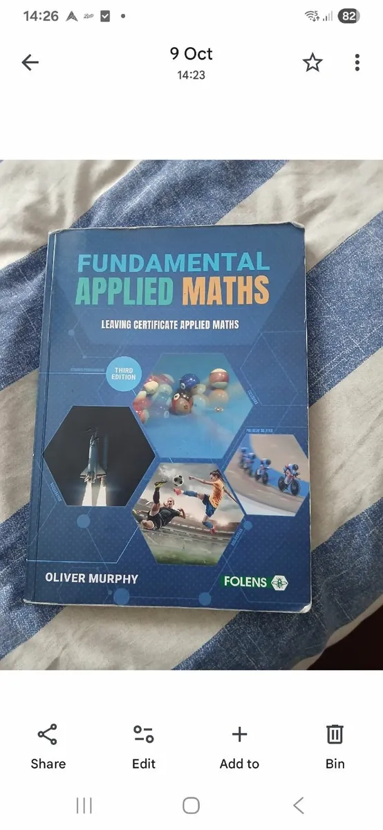 Leaving cert applied maths book