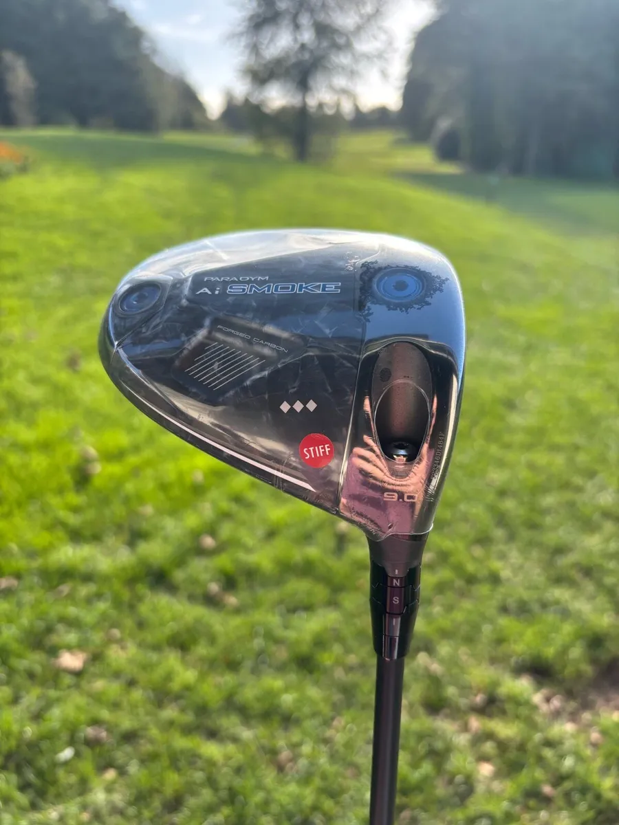 New Callaway Ai Smoke Triple Diamond 9deg Driver - Image 1