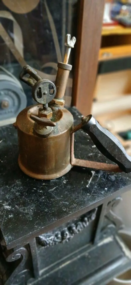 Vintage Brass Blowtorch - Image 1