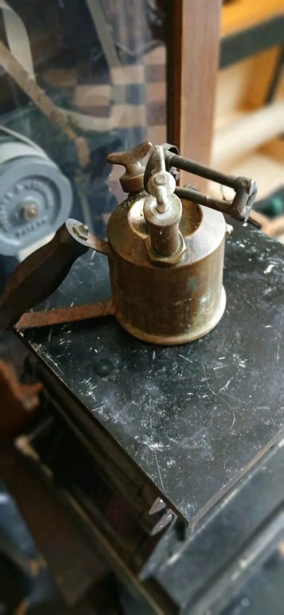 Vintage Brass Blowtorch - Image 2
