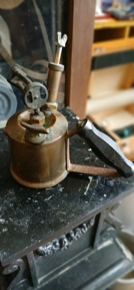 Vintage Brass Blowtorch - Image 3