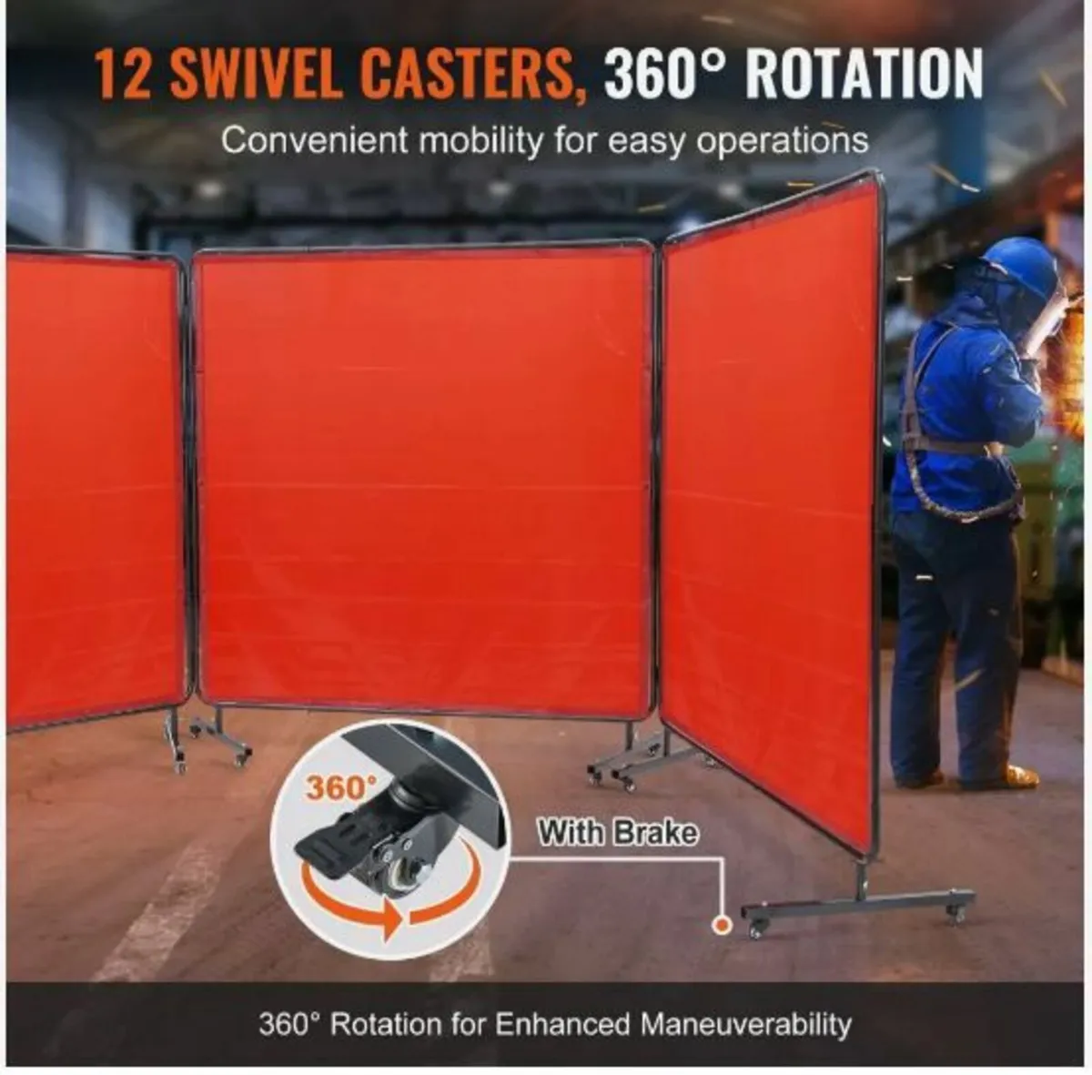 Welding Screen with Frame - Image 4