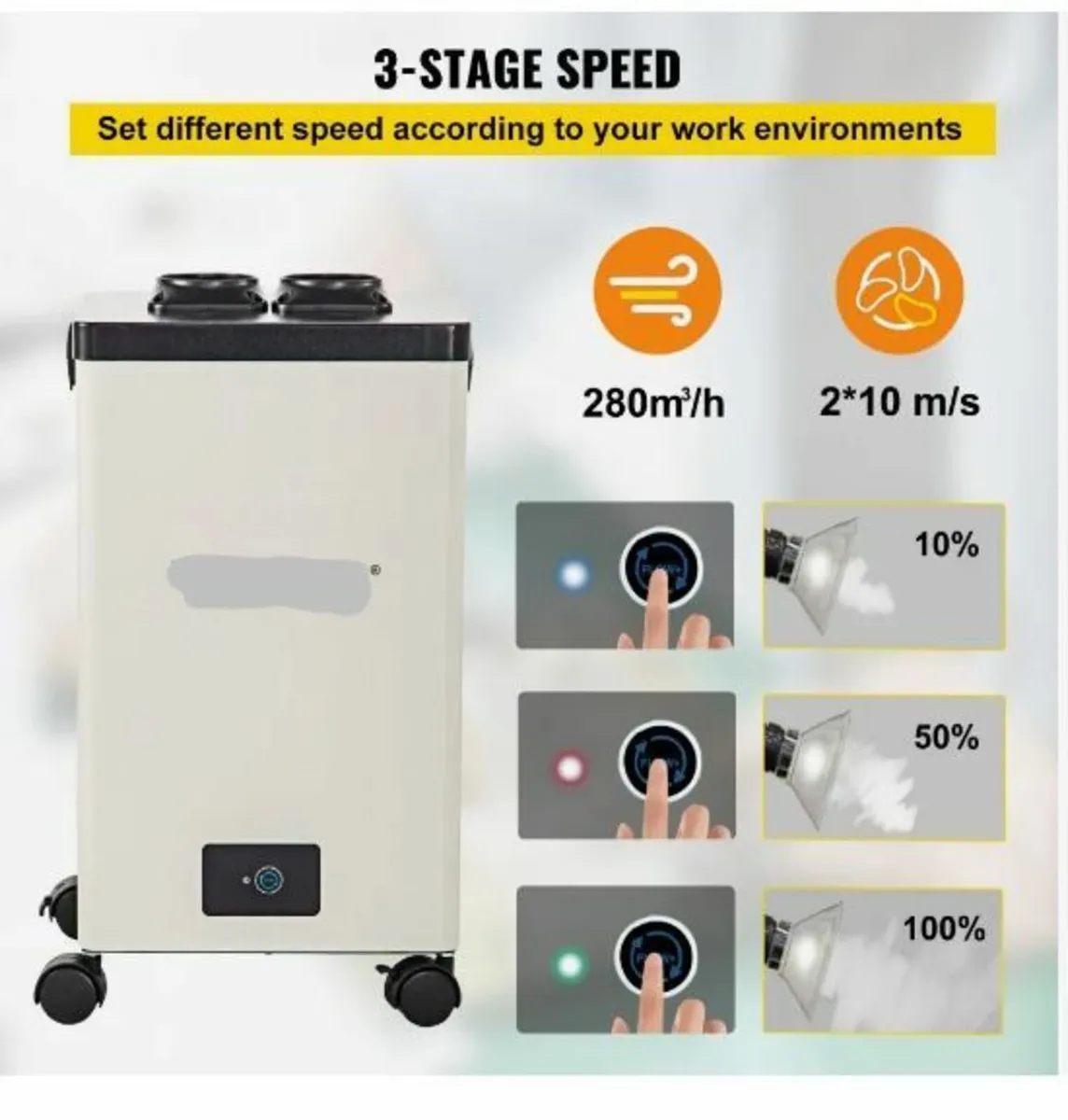 Solder Fume Extractor, 150W 106 CFM - Image 2