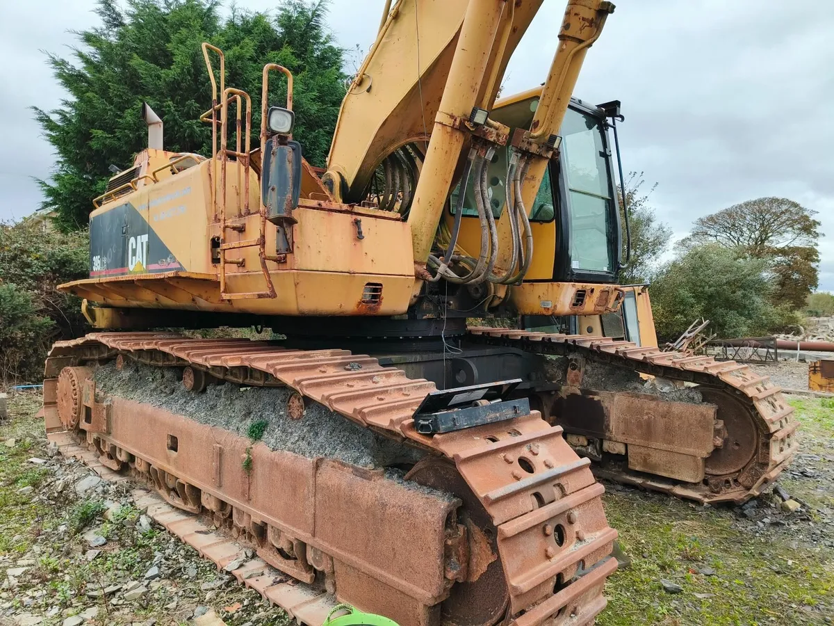 1998 CAT375 Long Rach Excavator - Image 2